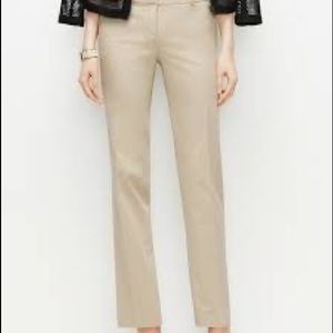 Size 4 Petite NWT Ann Taylor khaki signature pants